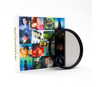 Prism Lens FX Circular Polarizer CPL FX Filter | 58mm Circular Threaded | Rotating CPL Filter Reduces Glare & Reflections | Enhances Contrast, Color, & Clarity | Ideal for Water, Glass, & Foliage