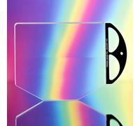 Prism Lens FX Handheld Ghost FX Filter | Full Strength | 100mm | Creates a Ghosting Refraction Shutter Lag Effect! | Includes 1/4-20 Threaded Hole for Mounting