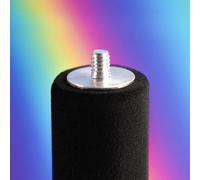 Prism Lens FX Handle with Foam Grip | 1/4-20 Male & Female Threads for Mounting Prisms, Arms, or Video Gear | Handheld or Rig-Mount Compatible!