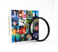 Prism Lens FX Radiant FX Filter | 67mm Circular Threaded | Creates Organic Flare Refractions from Highlights in Your Frame | Multi-Point Startburst Effect