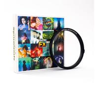 Prism Lens FX Radiant FX Filter | 77mm Circular Magnet Mount | Creates Organic Flare Refractions from Highlights in Your Frame | Multi-Point Startburst Effect