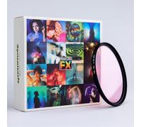 Prism Lens FX Rose FX Filter | 77mm Circular Threaded | Combination of Rose-Tinted Glass & Our Nostalgia Filter | Creates Subtle Pink Hues While Softening Highlights & Skin Tones