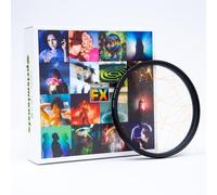 Prism Lens FX Solar Flare FX Filter | 67mm Circular Threaded | Amber | Creates Ribbon-Like in-Camera Solar Flares That Shift with Light & Filter Rotation!