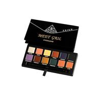 PRISM Meet Gril Eyeshadow Palette, 12 Shades, Lucid Eden Unity Pyramid Thrones Saturn Sphere, Professional Makeup Kit