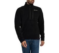 Berghaus Men's Prism Micro Polartec Half Zip Fleece Jacket, Black, 3XL