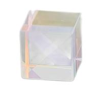 Prism Optical Glass Photography Props Vivid Kaleidoscope Effect for Science Experiments - K9 Optical Glass (10 * 10 * 10mm)