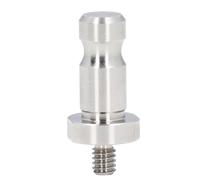 Prism Pole Adapter Mount Attachment Stainless Steel GPS RTK Total Station Base Connector for Tripod Observation Pier Base Alignment Rod RTK Prism Equipment Alignment Connection