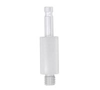 Prism Pole Adapter, Prism Pole Adapter Prism Bracket Accessories Extended Aluminum Alloy Snap On Prism to 5/8 X 11 Inch Tribrach Adapter for Surveying