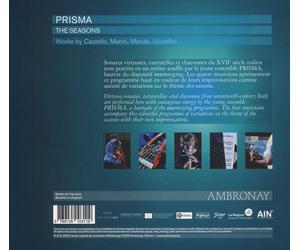 PRISMA - LE STAGIONI. OPERE DI CASTELLO NEW CD