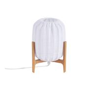 Prisma Table Lamp Mini Oak/ White