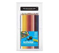 Prismacolor Scholar Colored Pencils, Adult Coloring, 24 Pack