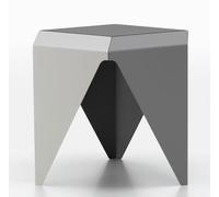 Prismatic Table side table, geometric design, Vitra grey - three stone - 4055737157424