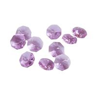 Prisms & Kaleidoscopes 14mm Octagon Beads 100pcs/1000pcs Material Window Accessories Crystal Prisms Science Classroom Optics Kits (Color : 2 Holes, Size : 1000pcs)