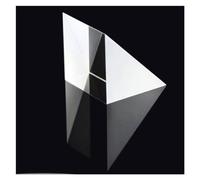 Prisms & Kaleidoscopes 20mm Right Angle Prism Optical K9 Prisms External Reaction Aluminized Big Surface Experiment Science Classroom Optics Kits