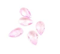 Prisms & Kaleidoscopes 22mm-76mm Pink Crystal Prism DIY Pendant Science Classroom Optics Kits (Color : 22mm 100pcs)