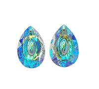 Prisms & Kaleidoscopes 2pcs Hanging Crystal Prism Pendant Color Chandelier Parts Decoration Accessories Science Classroom Optics Kits (Size : 50mm 2pcs)