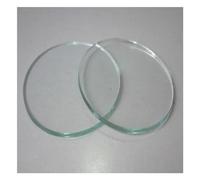 Prisms & Kaleidoscopes 2pcs Round Transparent Lens 80mm 82mm 85mm 88mm 90mm 97mm High Transmittance For LED Torch Downlight Science Classroom Optics Kits (Color : 1.6-1.9mm, Size : 80mm)