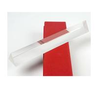 Prisms & Kaleidoscopes 30x30x200mm K9 Crystal Triangular Prism Without Box For Optical Instruments Experiment Science Classroom Optics Kits