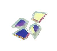 Prisms & Kaleidoscopes 38mm/50mm/63mm/76mm K9 Maple Leaf Crystal Plated Colors Prism Science Classroom Optics Kits (Color : 38mm 20pcs)