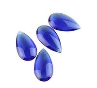 Prisms & Kaleidoscopes 38mm/50mm Water Drop Prisms For Crystal Chandelier Lighting Part Decoration Science Classroom Optics Kits (Color : Dark blue, Size : 38mm 10pcs)