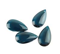 Prisms & Kaleidoscopes 38mm/50mm Water Drop Prisms For Crystal Chandelier Lighting Part Decoration Science Classroom Optics Kits (Color : Blue zircon, Size : 38mm 50pcs)