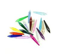 Prisms & Kaleidoscopes 38mm/63mm/76mm Colors K9 Crystal Chandelier For Decoration Science Classroom Optics Kits (Color : 63mm-2 50pcs)