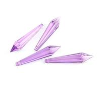 Prisms & Kaleidoscopes 38mm/63mm/76mm K9 Crystal Chandelier Pendants Prisms Decoration Science Classroom Optics Kits (Color : 63mm, Size : 10pcs)