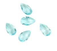 Prisms & Kaleidoscopes 38mm-76mm Crystal Almond Part Pendant Crystal Prism Science Classroom Optics Kits (Color : 38mm 100pcs)