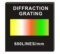 Prisms & Kaleidoscopes 50x50mm Holographic Trasmission Diffraction Grating University Spectral Decomposition 20-2000nm 500 Lines Science Classroom Optics Kits (Size : 50 lines)