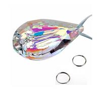Prisms & Kaleidoscopes Colorful Lamp Prisms Parts Shape Hanging Pendants 76mm Science Classroom Optics Kits