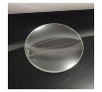 Prisms & Kaleidoscopes K9 6X 80mm Double Convex Lens Optics Biconvex Desktop Magnifying Physics Learning Science Classroom Optics Kits