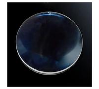 Prisms & Kaleidoscopes K9 Optical Hemisphere Convex Lens With Antireflection Film LED Condensing Lens Science Classroom Optics Kits (Color : Convex, Size : D80mmF200mmT2.8mm)