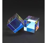 Prisms & Kaleidoscopes L40 Mixing Color Cube Six-color Prism Optical Prism Science Classroom Optics Kits (Color : 20x20x20mm)