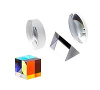 Prisms & Kaleidoscopes Optical Experiment Set Triangular Prism Plane Imaging Experimental Equipment Science Classroom Optics Kits (Color : A)