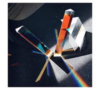 Prisms & Kaleidoscopes Optical Prism Teaching Triangle Prisms Colorful Light Science Classroom Optics Kits (Color : 14X14X87MM)