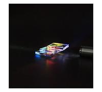 Prisms & Kaleidoscopes Triangular Prisma Crystal Photographic Prisme Color Prisms Physics Experiment Science Classroom Optics Kits (Color : 20X20X2.9MM)