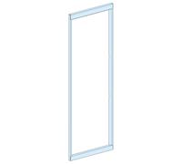 PrismSet door frame 2000x400mm IP30 white LVS08574