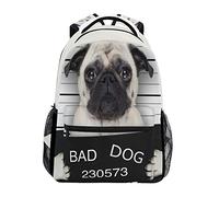 Prison Bad Dog Shoulder Backpack Student Bookbags for Travel Kid Girls Boys