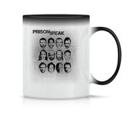 Prison Break All Characters Classic Magic Ceramic Coffee Tea Cup White Black Pink 330 ml