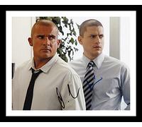 Prison Break - Wentworth Miller & Dominic Purcell Autographed Signed & Framed Photo Display 1
