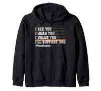 Prison Chaplain Zip Hoodie