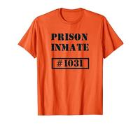 Prison Inmate Costume T-Shirt Funny Escaped Jail