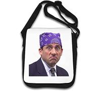 Prison Mike Funny Meme Office Suit Suits Bandana Criminal Joke Shoulder Bag White