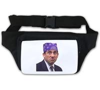 Prison Mike Funny Meme Office Suit Suits Bandana Criminal Joke Waist Bag Fanny Pack White
