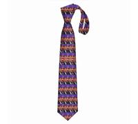 (Prison Mike Funny Office Michael Scott Repeat Pattern =10216) Men's Tie Printed Skinny Tie Fashion Cool Necktie for Men, Casual Gentleman Novelry Funny Suit Neck Ties