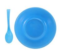 Prison Safe Spoon and Bowl Plastic Utensils Set for Correctional Use