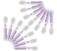 Prison Safe Toothbrush 20pcs Silicone Compact Manual Brush