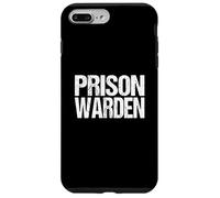 Prison Warden Police Officer Guard Lazy Halloween Costume Case for iPhone 7 Plus/8 Plus