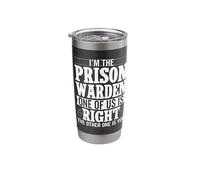 Prison Warden Stainless Steel Insulated Tumbler