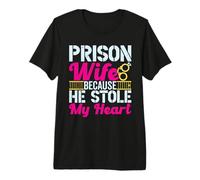 Prison Wife Boyfriend in Jail Premium T-Shirt